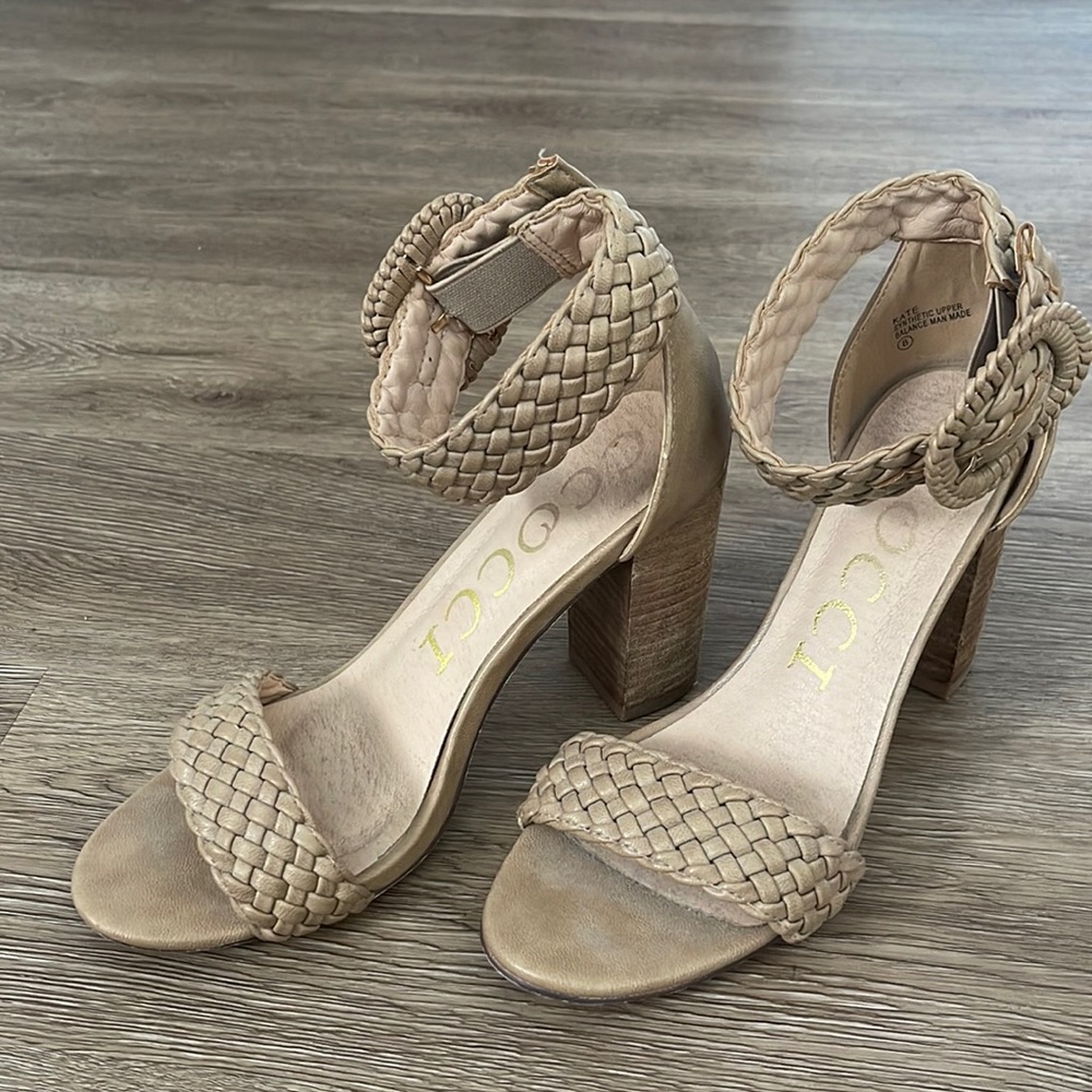 VICI braided heels 8